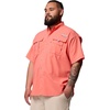 image:imageColumbia Mens PFG Bahama II Short Sleeve Fishing ShirtMelonade