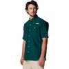 image:imageColumbia Mens PFG Bahama II Short Sleeve Fishing ShirtMidnight Teal