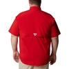 image:imageColumbia Mens PFG Bahama II Short Sleeve Fishing ShirtRed Spark