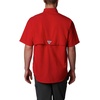 image:imageColumbia Mens PFG Bahama II Short Sleeve Fishing ShirtRed Spark