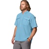 image:imageColumbia Mens PFG Bahama II Short Sleeve Fishing ShirtVintage Blue