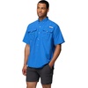 image:imageColumbia Mens PFG Bahama II Short Sleeve Fishing ShirtVivid Blue