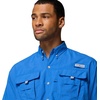 image:imageColumbia Mens PFG Bahama II Short Sleeve Fishing ShirtVivid Blue