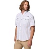 image:imageColumbia Mens PFG Bahama II Short Sleeve Fishing ShirtWhite