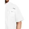 image:imageColumbia Mens PFG Bahama II Short Sleeve Fishing ShirtWhite
