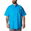 image:imageColumbia Mens PFG Bonehead Short Sleeve Fishing ShirtCompass Blue
