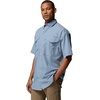 image:imageColumbia Mens PFG Bonehead Short Sleeve Fishing ShirtDockside Blue
