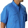image:imageColumbia Mens PFG Bonehead Short Sleeve Fishing ShirtVivid Blue