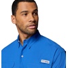 image:imageColumbia Mens PFG Bonehead Short Sleeve Fishing ShirtVivid Blue