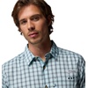 image:imageColumbia Mens PFG Harbor Peak Short Sleeve ShirtCollegiate Navy Driftnet Plaid