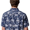 image:imageColumbia Mens PFG Harbor Peak Short Sleeve ShirtCollegiate Navy Seatigers Tonal