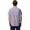 image:imageColumbia Mens PFG Harbor Peak Short Sleeve ShirtDockside Blue Channel Plaid