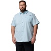 image:imageColumbia Mens PFG Harbor Peak Short Sleeve ShirtMarine Light Micro Gingham