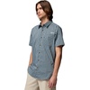 image:imageColumbia Mens PFG Harbor Peak Short Sleeve ShirtMetal Channel Plaid