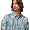 image:imageColumbia Mens PFG Harbor Peak Short Sleeve ShirtMetal Seatigers Tonal