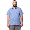 image:imageColumbia Mens PFG Harbor Peak Short Sleeve ShirtVivid Blue Gingham
