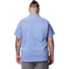 image:imageColumbia Mens PFG Harbor Peak Short Sleeve ShirtVivid Blue Gingham