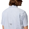 image:imageColumbia Mens PFG Harbor Peak Short Sleeve ShirtVivid Blue Micro Check