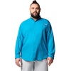 image:imageColumbia Mens PFG Tamiami II Long Sleeve Fishing ShirtBlue Echo