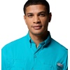 image:imageColumbia Mens PFG Tamiami II Long Sleeve Fishing ShirtOcean Teal