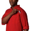 image:imageColumbia Mens PFG Tamiami II Long Sleeve Fishing ShirtRed Spark