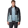 image:imageColumbia Mens Pfg Uncharted Fleece Full ZipSharkCrushed Blue