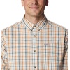 image:imageColumbia Mens Rapid Rivers Ii Long Sleeve ShirtAncient Fossil Multi Gingham Orange