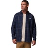image:imageColumbia Mens Rapid Rivers Ii Long Sleeve ShirtCollegiate Navy Tattersall