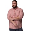 image:imageColumbia Mens Rapid Rivers Ii Long Sleeve ShirtMtn Red Trail Crossing Gingham