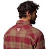 image:imageColumbia Mens Saddle Point Warm Lined FlannelRed Jasper Iron Sight Buffalo