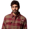 image:imageColumbia Mens Saddle Point Warm Lined FlannelRed Jasper Iron Sight Buffalo