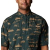 image:imageColumbia Mens Sharptail Short Sleeve ShirtSharptail Short Sleeve ShirtDark Forest High Country Print