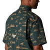 image:imageColumbia Mens Sharptail Short Sleeve ShirtSharptail Short Sleeve ShirtDark Forest High Country Print