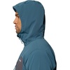 image:imageColumbia Mens Tall Heights III Hooded SoftshellEverblueShark