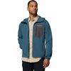 image:imageColumbia Mens Tall Heights III Hooded SoftshellEverblueShark