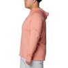 image:imageColumbia PFG Uncharted HoodieFaded Peach Heather