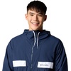 image:imageColumbia Spire Valley Hooded WindbreakerCollegiate NavyWhite