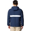 image:imageColumbia Spire Valley Hooded WindbreakerCollegiate NavyWhite