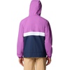 image:imageColumbia Spire Valley Hooded WindbreakerRazzleCollegiate NavyWhite