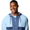 image:imageColumbia Spire Valley Hooded WindbreakerRipple BlueDark MountainColl Navy