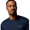 image:imageColumbia Tech Trail Utility Short Sleeve CrewCollegiate Navy