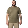 image:imageColumbia Tech Trail Utility Short Sleeve CrewStone Green