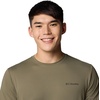 image:imageColumbia Tech Trail Utility Short Sleeve CrewStone Green