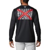 image:imageColumbia Terminal Tackle PFG Fish Flag Long SleeveBlackAl Fish