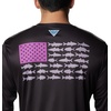 image:imageColumbia Terminal Tackle PFG Fish Flag Long SleeveBlackBerry Jam Inshore Fish