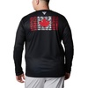 image:imageColumbia Terminal Tackle PFG Fish Flag Long SleeveBlackBright Red Can Fish