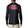 image:imageColumbia Terminal Tackle PFG Fish Flag Long SleeveBlackBright Red Can Fish