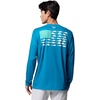 image:imageColumbia Terminal Tackle PFG Fish Flag Long SleeveBlue EchoLemon Wash Offshore Slam