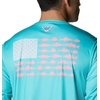 image:imageColumbia Terminal Tackle PFG Fish Flag Long SleeveBright AquaSalmon