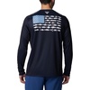 image:imageColumbia Terminal Tackle PFG Fish Flag Long SleeveCollegiate NavyAgate Blue Mid Atlantic